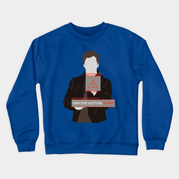 Star Lord Gesture Crewneck Sweatshirt by IlonaHibernis